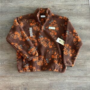 Parks Project Gila Lizards Trail Sherpa Size L Relaxed Fit Fleece Pockets Eco